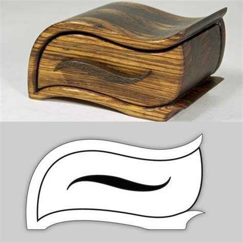 bandsaw box: | Bandsaw box, Bandsaw, Box patterns