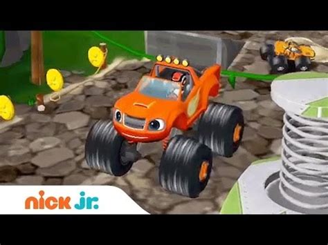 NickALive!: Blaze and the Monster Machines Racing Game Walkthrough | Jr ...