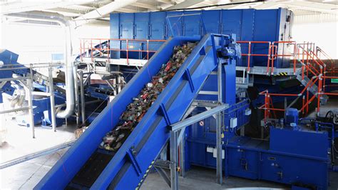 Sorting plant for municipal solid waste | Bezner