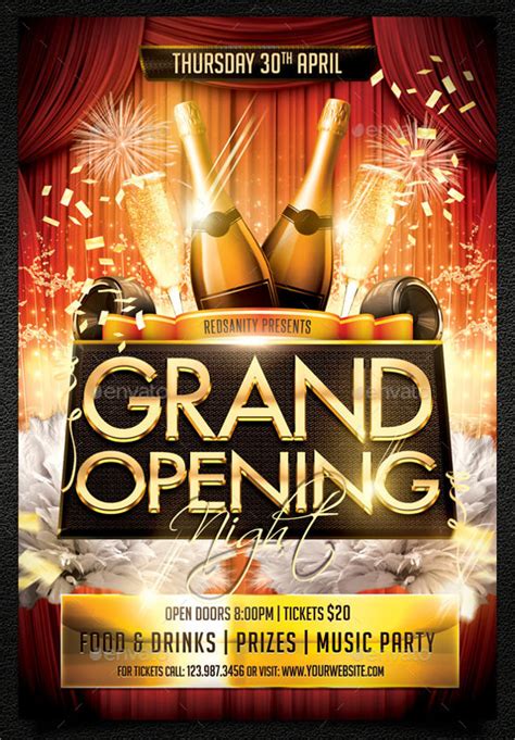 16+ Grand Opening Flyer Templates | Sample Templates