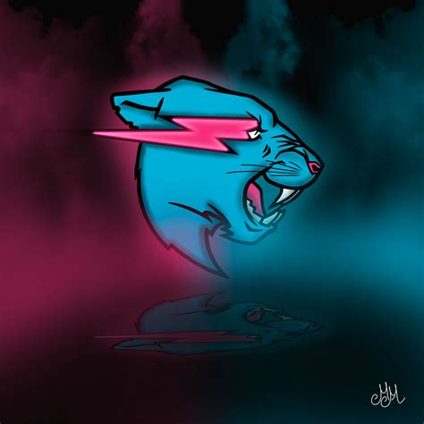 Mr Beast Logo by MidgeMedia on DeviantArt