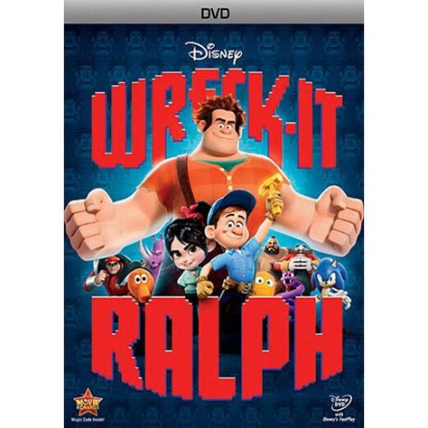 Wreck-It Ralph Disney100 Edition Walmart Exclusive (Blu-ray DVD Digital ...