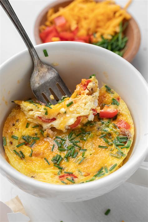 Microwave Mug Omelet - Pumpkin 'N Spice