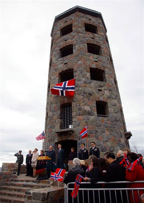 Norway's royalty rededicates Enger Tower in Duluth | MPR News