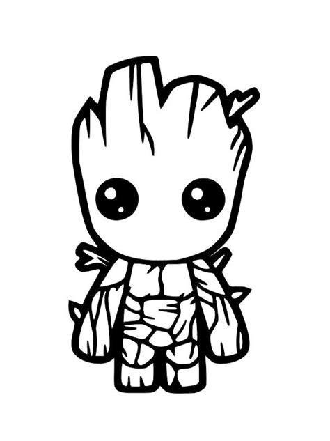 Embellishments Clip Art & Image Files Baby Groot Trio SVG for Craft ...