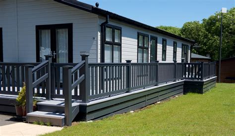 Decking Skirting | Static Caravan Decking Skirting | The Mayfield group