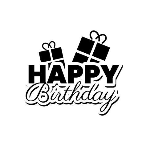 Happy birthday celebration icon label design vector 20301326 Vector Art at Vecteezy