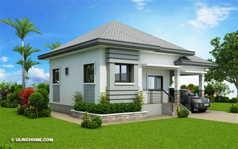 Modern Bungalow House Design With Three Bedrooms - Ulric Home