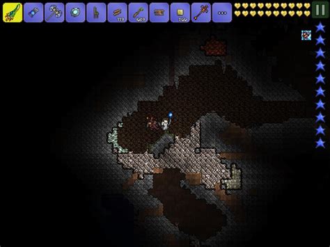 Ultra gaint iron ore vain : Terraria