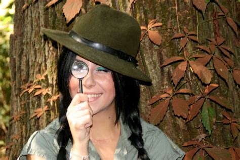 Free Images : forest, girl, spring, jungle, explorer, hat, clothing, headgear, season, cap, head ...