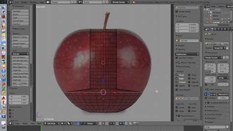 Blender Tutorial: Make a Simple Apple - YouTube