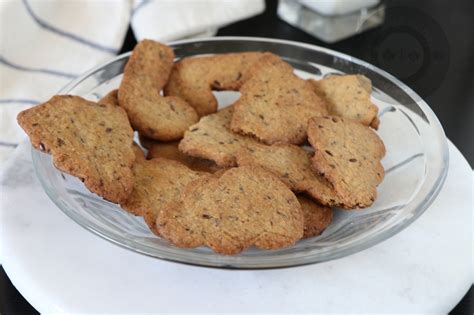 Flaxseeds Vanilla Biscuits | Cookies (Indian Style) - Malas-Kitchen