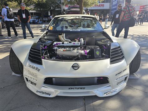 Nissan 350Z With Two Turbocharged K24’s Wows At SEMA - Honda Motor Scooters