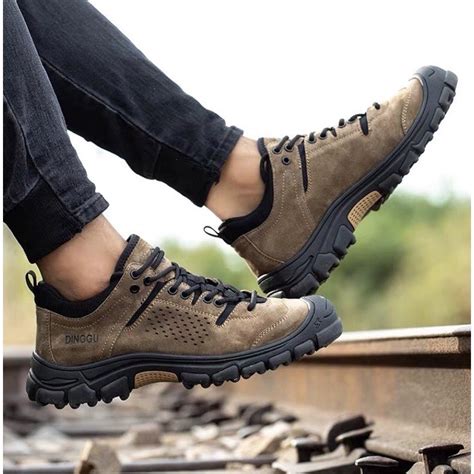 Safety Shoes Steel Toe, Men's Fashion, Footwear, Sneakers on Carousell