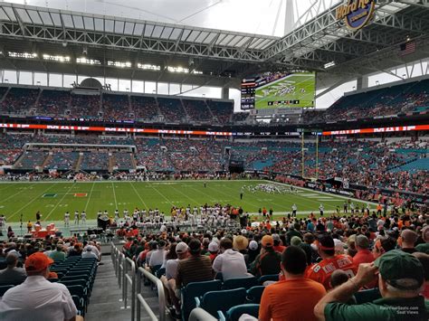 Section 117 at Hard Rock Stadium - Miami Dolphins - RateYourSeats.com