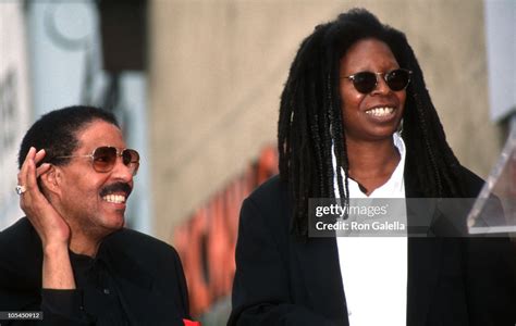 Richard Pryor and Whoopi Goldberg during Richard Pryor Recieves... News Photo - Getty Images