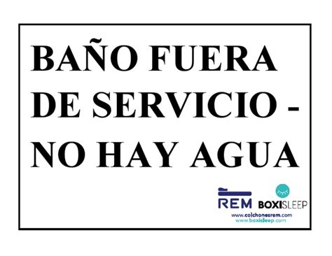 Baño Fuera de Servicio | PDF