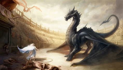 Dragontamer: Magnificent ASOIAF Digital Painting by EvaMariaToker ...