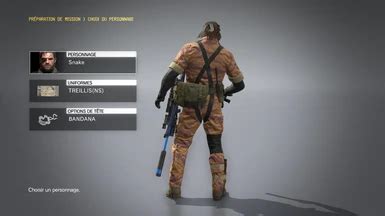 MGS3 - Camouflage Pack at Metal Gear Solid V: The Phantom Pain Nexus ...