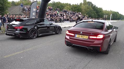 750HP BMW M5 F90 Competition vs Audi RS6 C8 Avant MMS Power Division ...