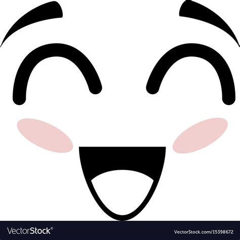 Cartoon face icon Royalty Free Vector Image - VectorStock