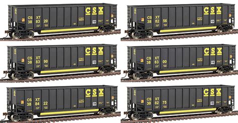 Walthers - Gold Line(TM) Bethgon Coalporter Gondola 6-Pack Ready to Run ...