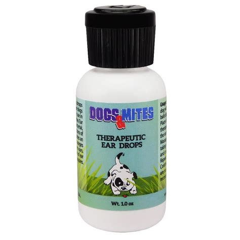 Ear Drops For Dogs and Puppies Demodex Yeast Bacterial Ear Infection ...