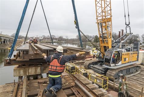 Railroad Bridge Construction & Replacements | J.F. Brennan Company