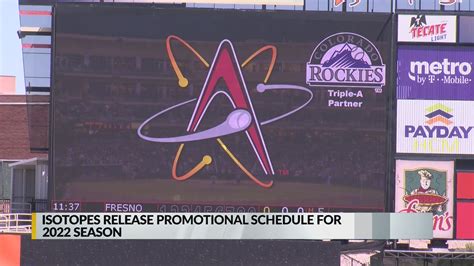 Isotopes release promotional night schedule – KRQE NEWS 13 – Breaking ...