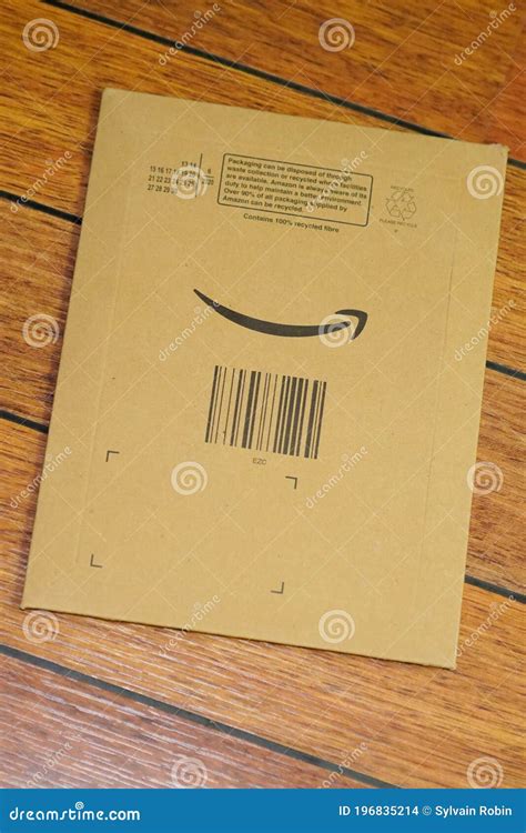 Amazon Logo Sign Arrow Smiling Printed on Single Envelope Brown ...