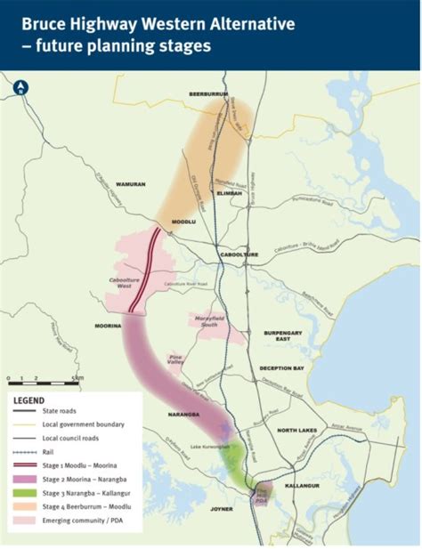 Maps sent to residents confirm route for alternative to Bruce Highway