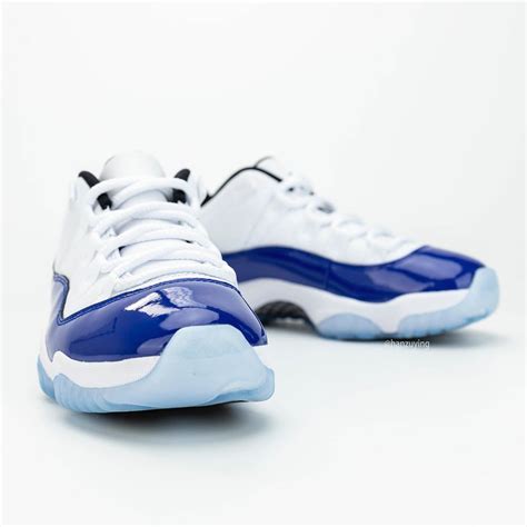 Air Jordan 11 Retro Low WMNS White/Black-Concord Release Date AH7860-100 | Sole Collector