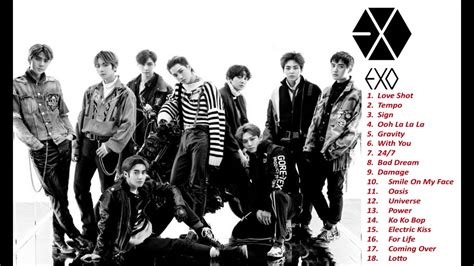 KUMPULAN LAGU EXO TERBARU FULL ALBUM - YouTube