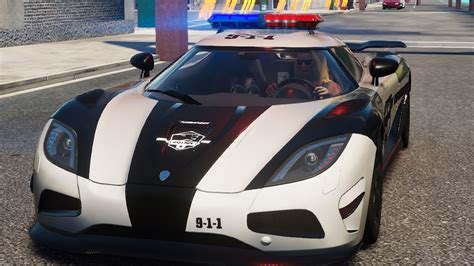 Koenigsegg Police Car