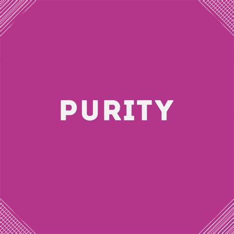 Purity | Project 7 (P7)