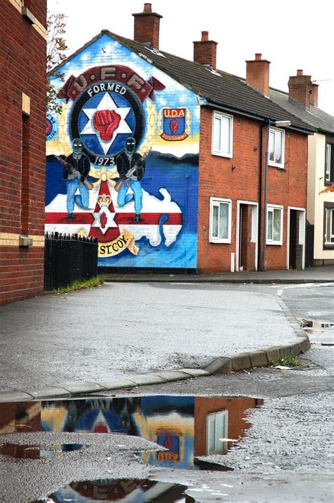 Loyalist mural in East Belfast | Belfast murals, Mural, Belfast northern ireland