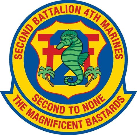 2Nd Battalion 4Th Marines Usmc Sticker Vinyl Decal | Battalion, Usmc ...