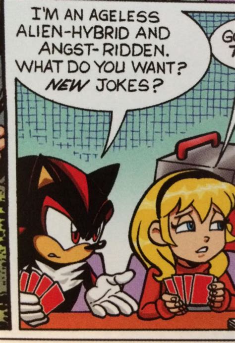 Shadow grows self aware | Sonic the Hedgehog | Know Your Meme