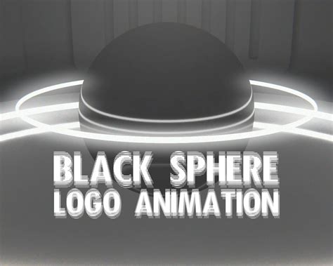 Abstract Black Sphere Landscape Logo Animation Fluid Black Balls Merge to Reveal Your Logo - Etsy