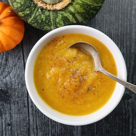 Easy Winter Squash Soup - Salt in my Coffee