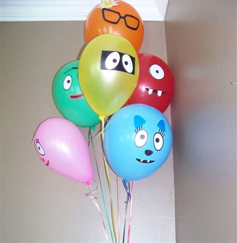 Yo Gabba Gabba Party Ideas!! | Yo gabba gabba, Balloon face, 2nd birthday parties