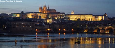 Prague castle view by Janinaart on DeviantArt