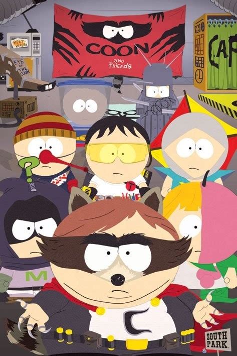 SOUTH PARK - coon and friends Poster | Sold at Abposters.com