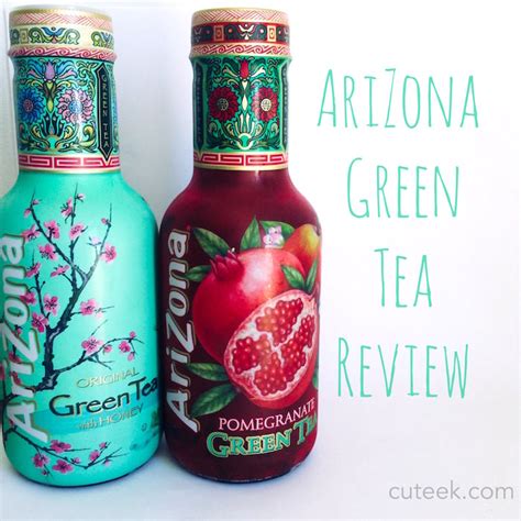 AriZona Green Tea Review | Cuteek