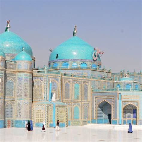 Afghanistan's Blue Mosque – Mazari Sharif, Afghanistan - Atlas Obscura