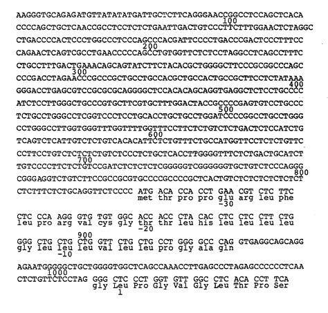 Base sequence; Nucleotide Sequence; RNA Sequence; DNA Sequence