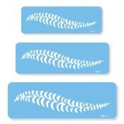 Fern Border Stencil - Set Of 3 | Sugar & Ice