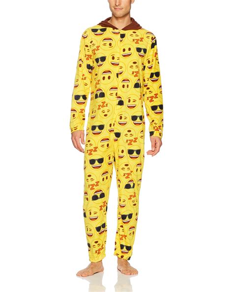 Briefly Stated Men's Emoji Hooded Union Suit, Poop | Walmart Canada