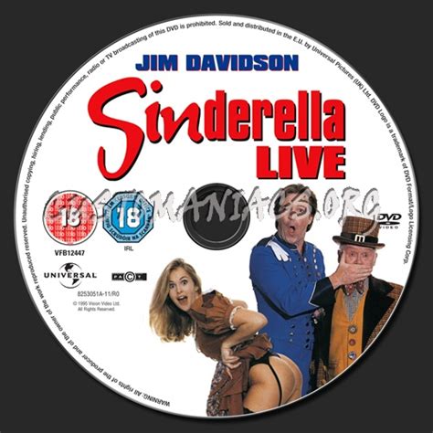 Jim Davidson: Sinderella Live dvd label - DVD Covers & Labels by ...