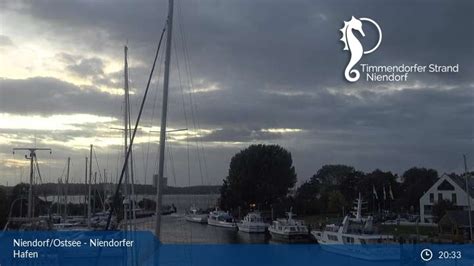 Webcam Timmendorfer Strand: Niendorfer Hafen • Ostsee und Holsteinische ...